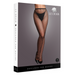 Le Désir Panty With Small Fishnet Structure Black