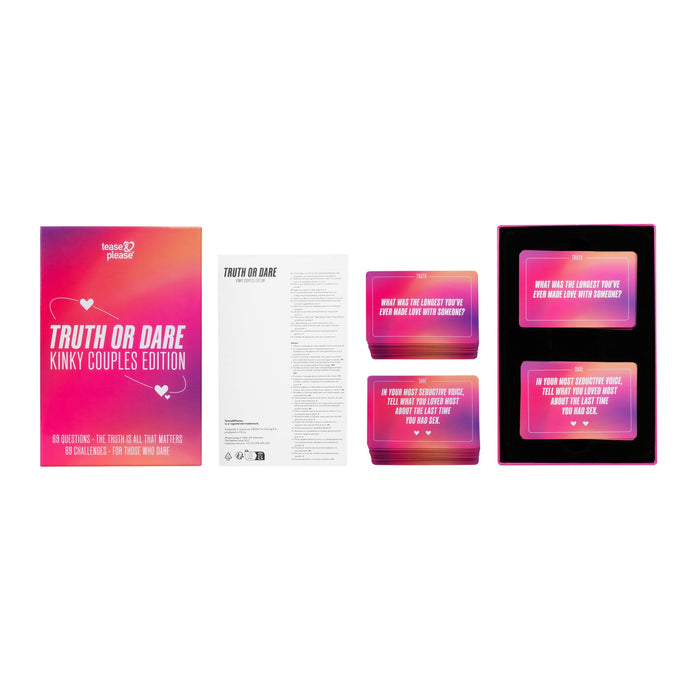 Tease & Please Truth Or Dare Kinky Edition Voor Koppels