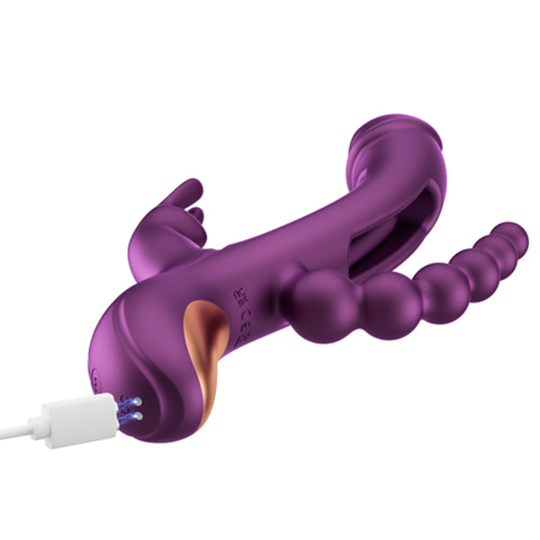 HoneyPlayBox Trilux Vibrator Met App 25 cm