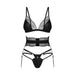 Obsessive Lobellis Lingerie Set 3 Stuks