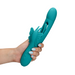 Flapping G Spot Butterfly Vibrator Peacock Blue