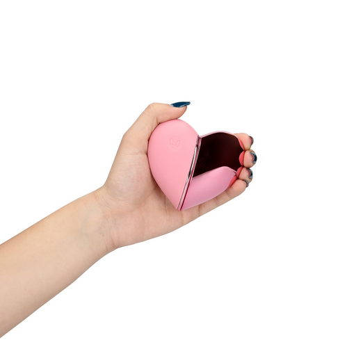 Tapping Heart Vibrator Pink Arabesque