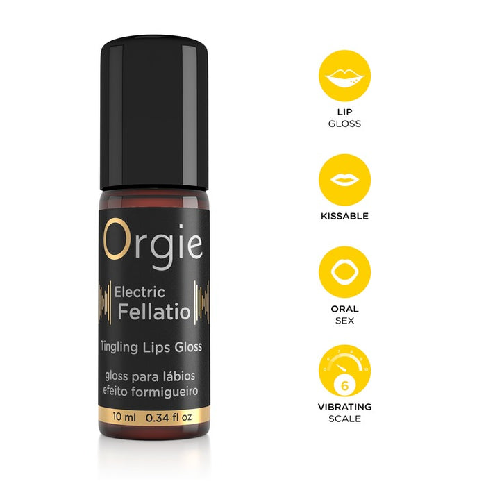 Orgie Electric Fellatio Tingling Lips Gloss 10 ml