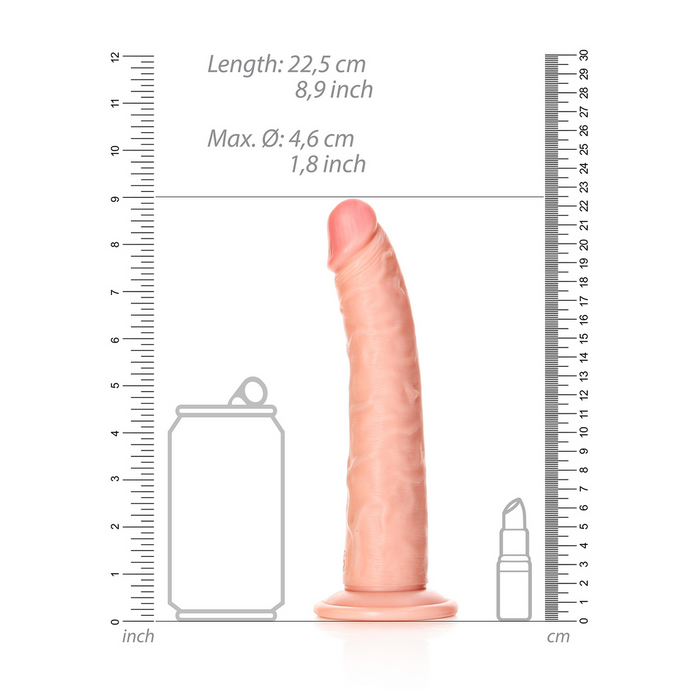 RealRock Dunne Realistische Dildo 20,5 Cm