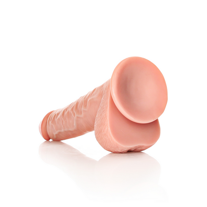 RealRock Rechte Realistische Dildo Met Ballen 30,5 Cm