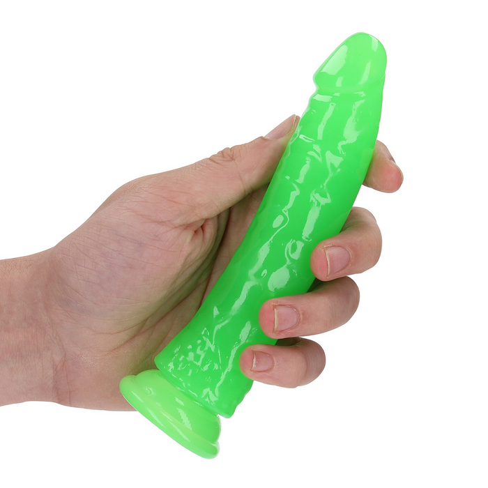 RealRock Realistische Dildo Glow In The Dark 15,5 Cm