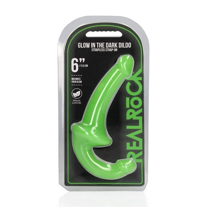 RealRock Voorbind Dildo Glow In The Dark 13,5 Cm