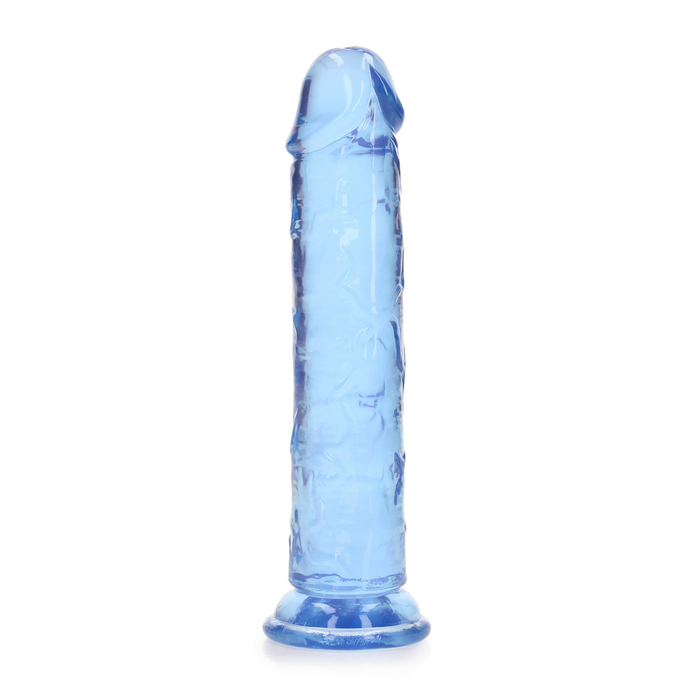 RealRock Crystal Clear Dildo 18 cm