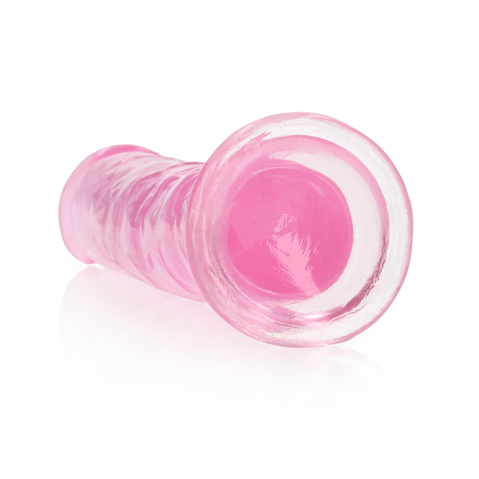 RealRock Crystal Clear Dildo 18 cm