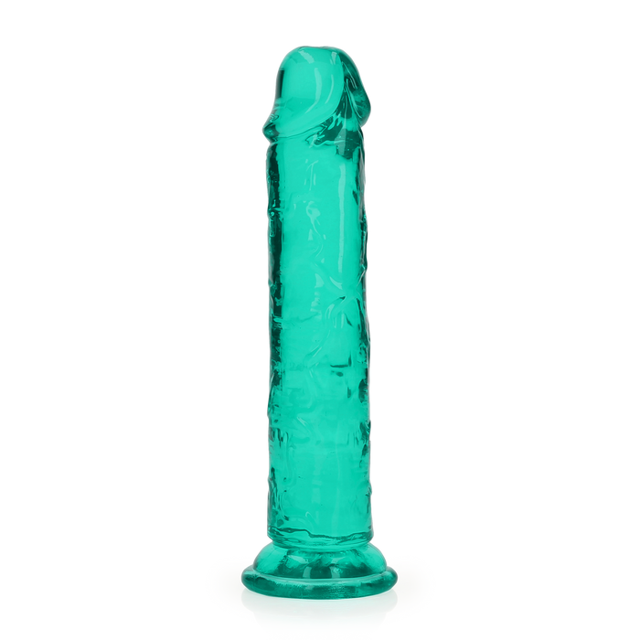 RealRock Crystal Clear Dildo 18 cm