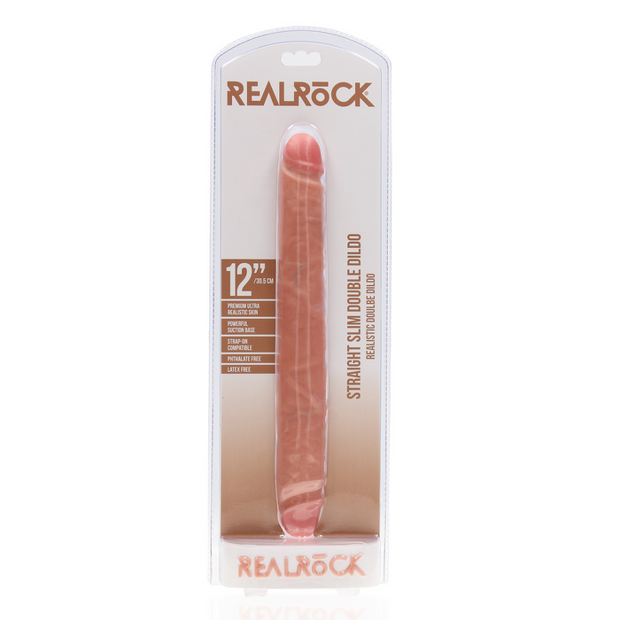 RealRock Dunne Dubbele Dildo 30,5 Cm