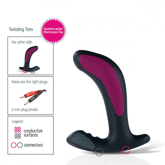 Mystim Twisting Tom Prostaat Vibrator 12 cm